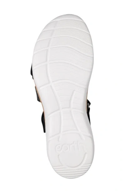 Earth Reston Sandal In Black