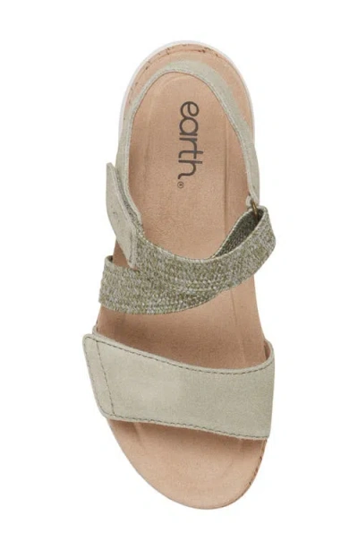 Earth Reston Sandal In Green