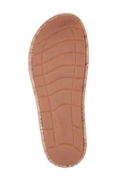 Earth ® Slata Ankle Strap Platform Sandal In Blue