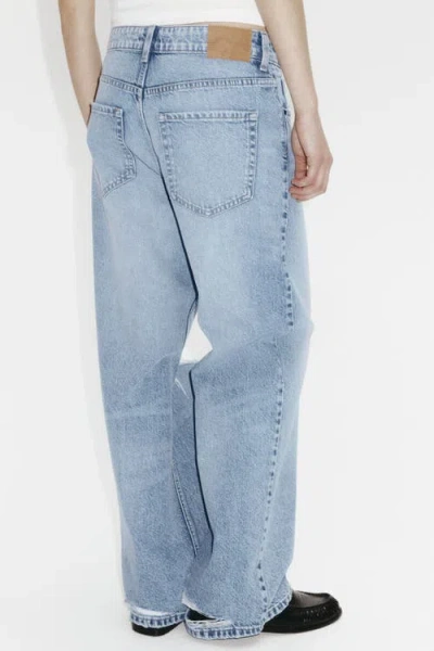 H&m Wide Regular Jeans In Black