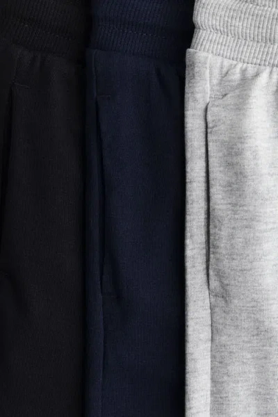 H&m 3-pack Joggers In Multi