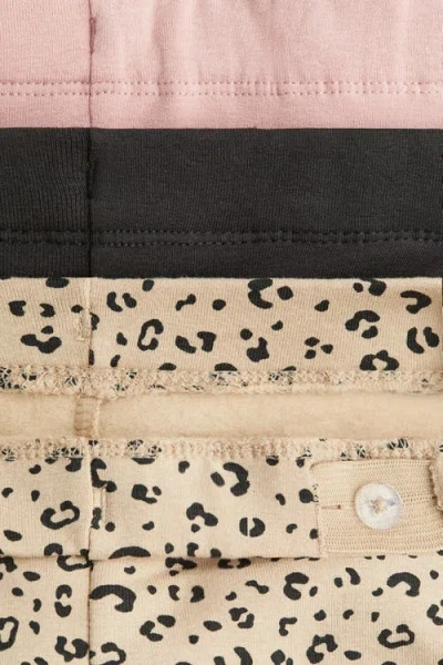 H&m 3-pack Brushed-inside Jersey Leggings In Multi