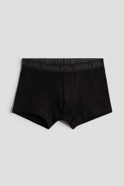H&m 5-pack Trunks In Black