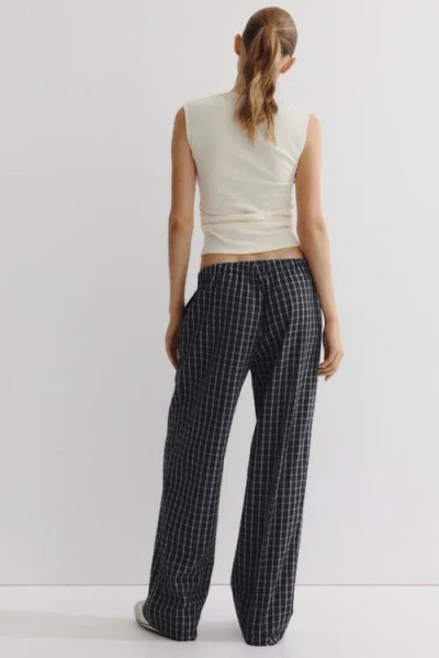 H&m Pull-on Trousers In Black