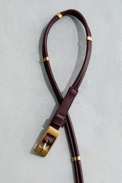 H&m Double-strap Belt In Pattern