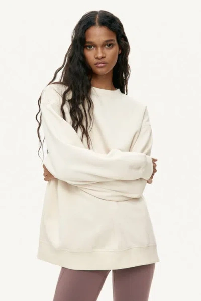 H&m Oversized Sweatshirt In White