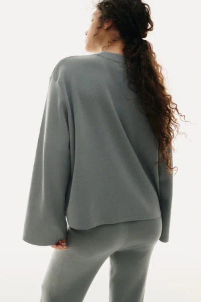 H&m Oversized Jumper In Gray
