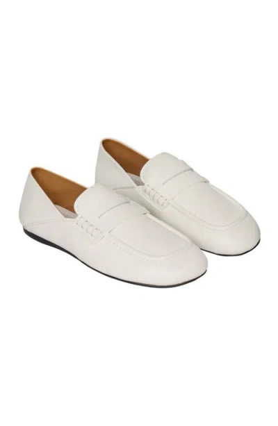 Sandro Leather Loafers In Multi