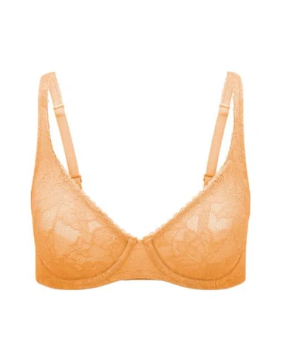 Adore Me Winona Unlined Full Coverage Bra In Orange