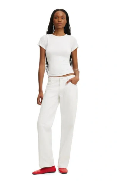 Cotton On Double Layer Short Sleeve In White