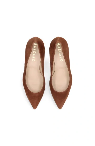 Mascaro Suede Pointed Toe Pump In Multi