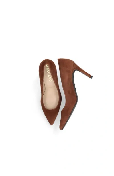 Mascaro Suede Pointed Toe Pump In Multi