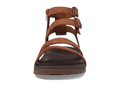 Chaco Lowdown Leather Strappy High In Multi