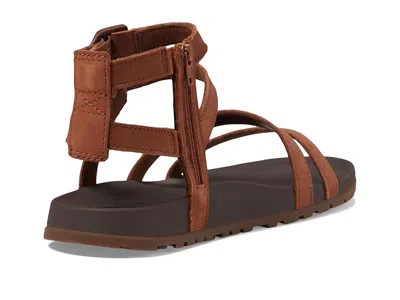 Chaco Lowdown Leather Strappy High In Multi