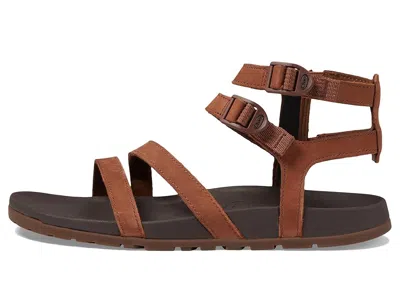 Chaco Lowdown Leather Strappy High In Multi
