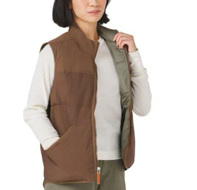 Danner Zigzag Down Vest In Brown