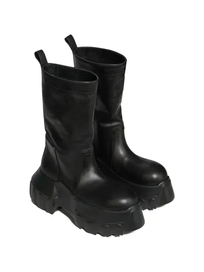Rick Owens Mega Tractor Boots In Multi