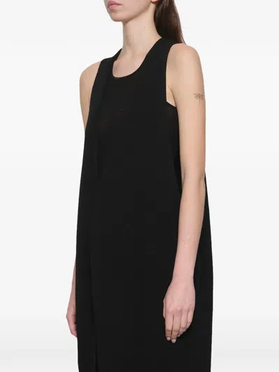 Rick Owens Cyclops Oversized Coat In Black