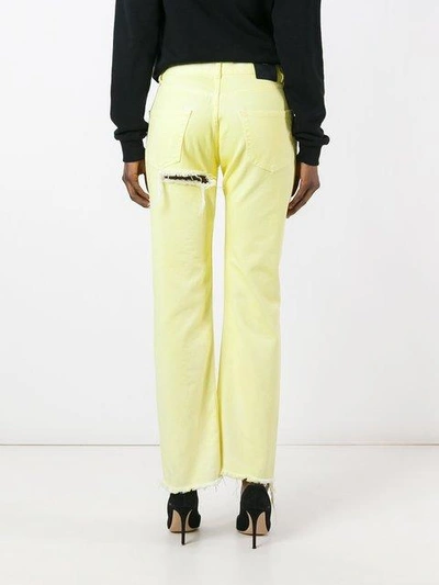 Shop Alyx 1017  9sm Leg Pocket Trousers - Yellow