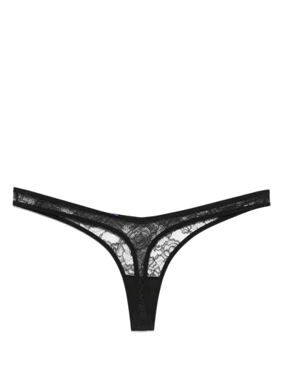 Maison Close Flashback Thong In Black