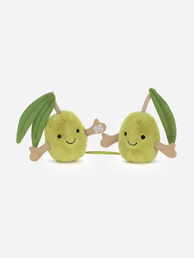 Jellycat Amuseables Pair Of Olives In Green