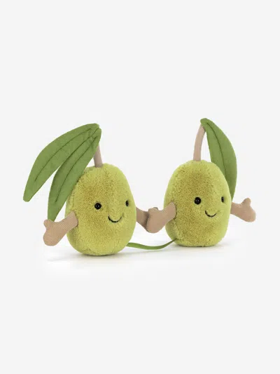 Jellycat Amuseables Pair Of Olives In Green