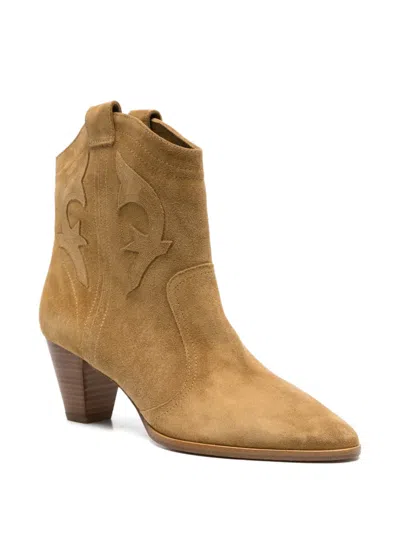 Ba&sh Suede Boots In Multi