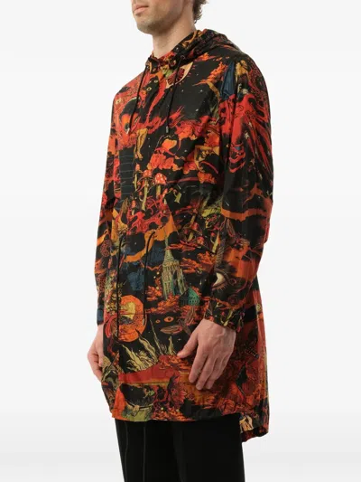 Givenchy Underworld Graphic-print Parka In Multi