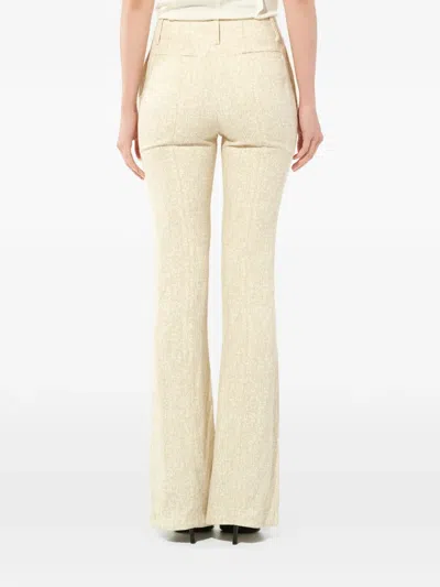 Chloé Split-cuff Trousers In Neutral