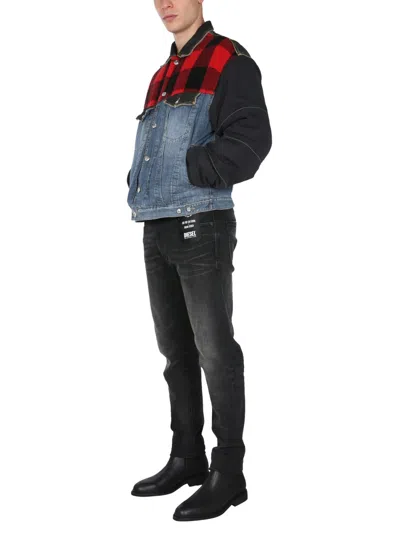 Diesel Patch-work Bomber Jacket In Multi