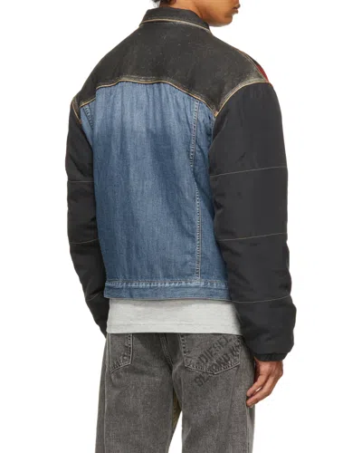 Diesel Patch-work Bomber Jacket In Multi