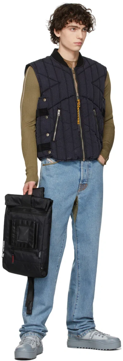 Diesel Mono Backpack In Pattern