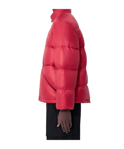 Stussy Micro Ripstop Down Jacket In Red