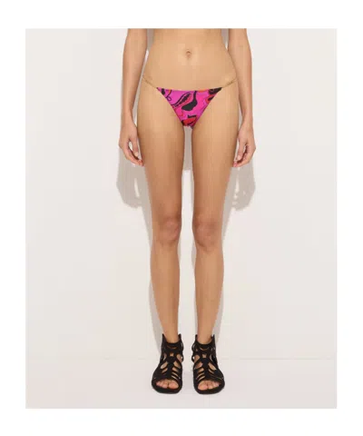 Pucci Orchidee Print Bikini Bottom In Multi