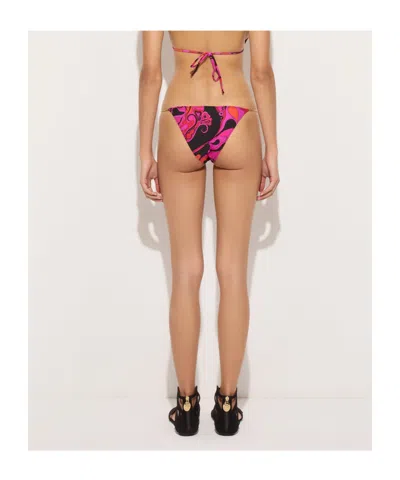 Pucci Orchidee Print Bikini Bottom In Multi
