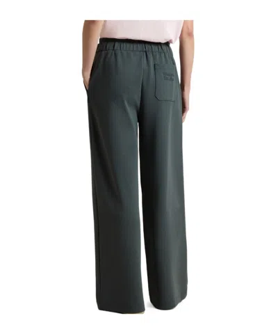 Woolrich Interlock Sweatpants With Enhanced Flexibility In Green