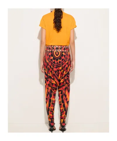 Pucci Manuba Print Pants In Multi