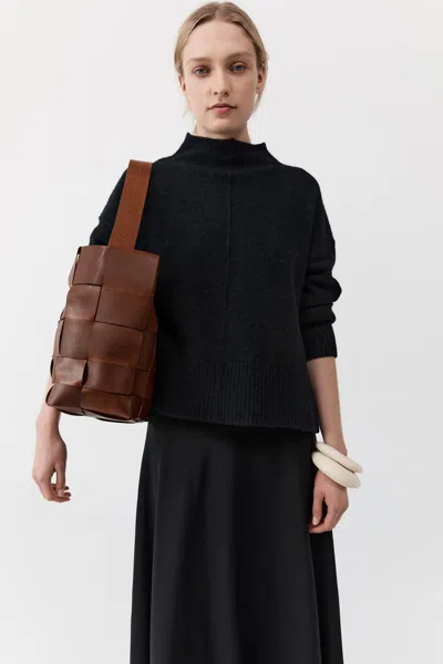 St Agni Woven Large Tote In Pattern