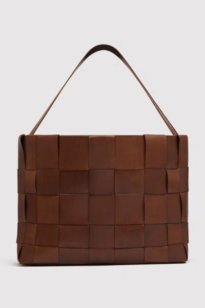 St Agni Woven Large Tote In Pattern