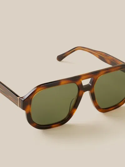 Faherty Beacon Sunglasses In White