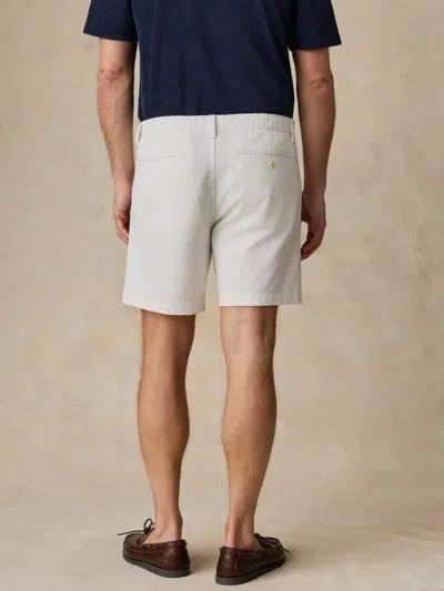 Faherty Reserve Chino Short In White