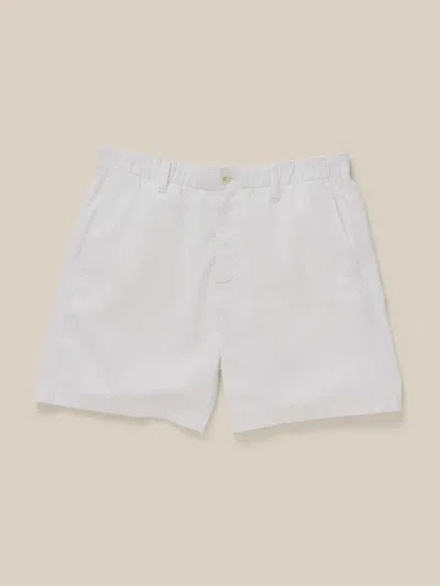 Faherty Reserve Chino Short In White