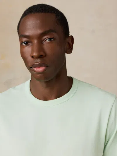 Faherty Sunwashed Regenerative T-shirt In Green