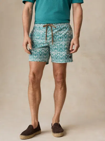 Faherty All Day Trunks 6 Biscayne Leafy Vine In Multi