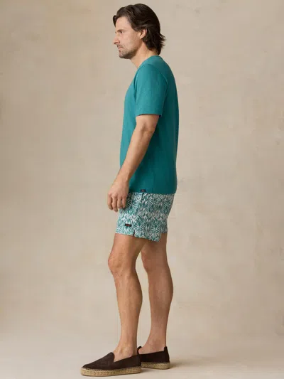 Faherty All Day Trunks 6 Biscayne Leafy Vine In Multi