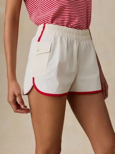 Faherty Shorelite Active Short In White