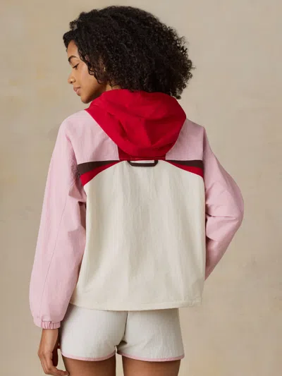 Faherty Shorelite Active Windbreaker Jacket In Red