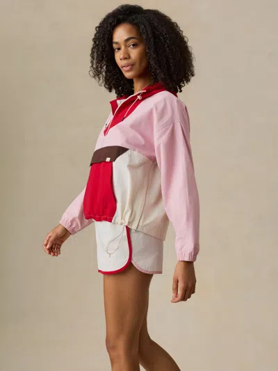 Faherty Shorelite Active Windbreaker Jacket In Red
