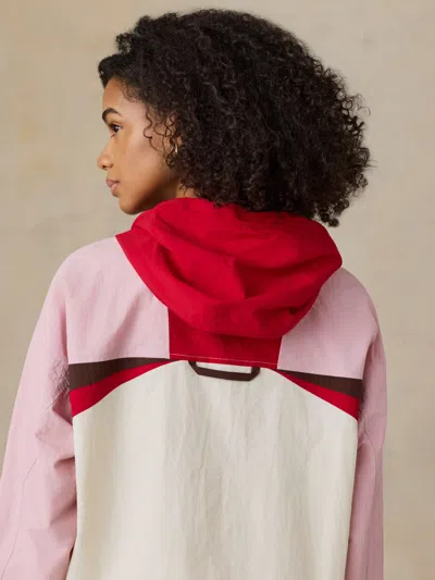 Faherty Shorelite Active Windbreaker Jacket In Red