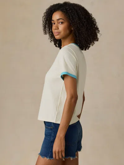 Faherty Sunwashed Regenerative T-shirt In Multi